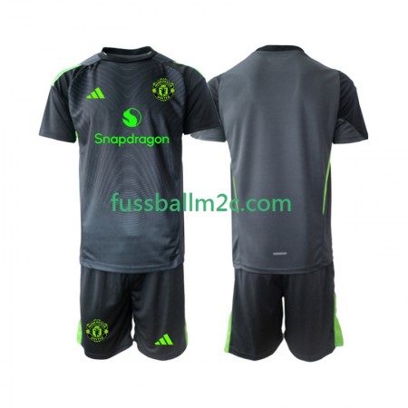 Fußballtrikots Manchester United Torwart Kinder Auswärts Trikotsatz 2025-2026 Fußballtrikots Manchester United Torwart Kinder Auswärts Trikotsatz 2025-2026